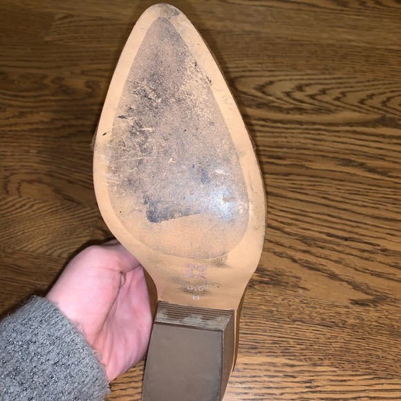 BCBG Laser Cutout Suede Mules - Picture 3 of 3